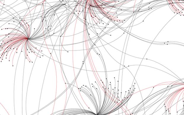 illustration of neuronal network