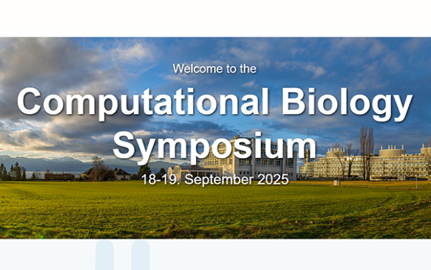 Banner of the computational biology symposium