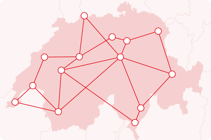 SIB 极速赛车168 links in Swiss Map